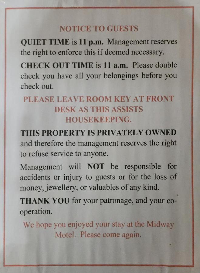 Midway Motel Radisson Exterior photo